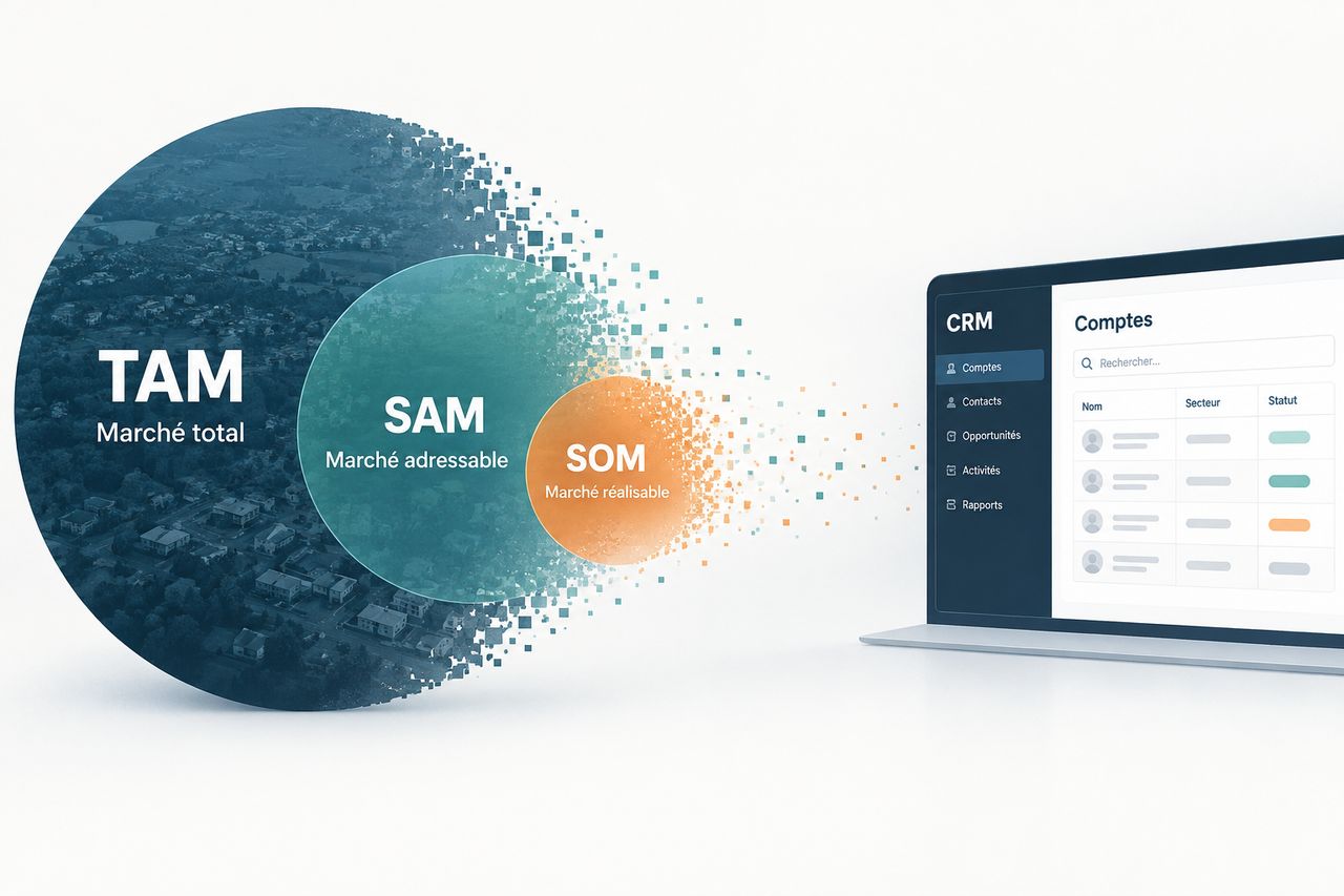 Du TAM-SAM-SOM au Territory Plan : transformer un marché en potentiel commercial